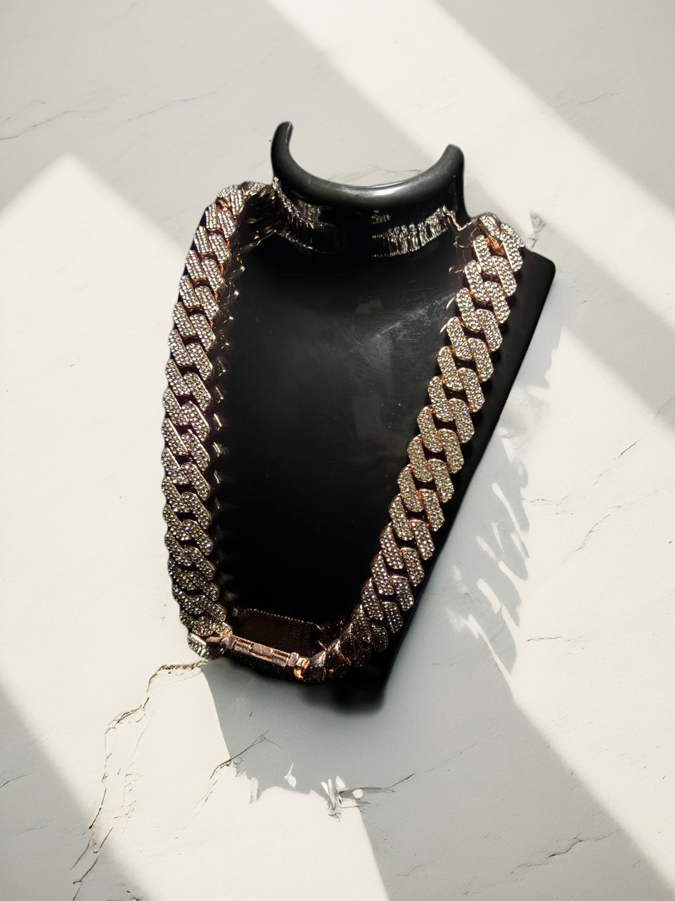 Blessed Men Rose Gold Cuban Chain
